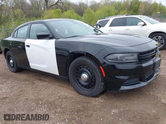 2019 Dodge Charger Police with VIN 2C3CDXKT5KH622663, listed as a IAAI auction lot 42184918 with 86,946 mi miles and . Bid and sale history available at DreamBid. Image 1.