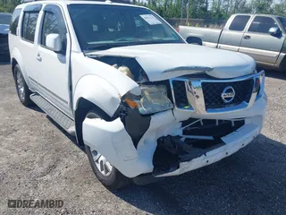 2012 Nissan Pathfinder SV with VIN 5N1AR1NN1CC616194, listed as a IAAI auction lot 40821219 with 104,698 mi miles. Bid and sale history available at carsss.com. Image 6.