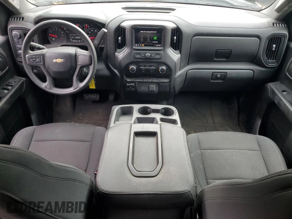 2019 Chevrolet Silverado 1500 Custom with VIN 3GCUYBEF8KG700236, listed as a Copart auction lot 81114414 with 40,668 mi miles and Salvage Title. Bid and sale history available at DreamBid. Image 8.