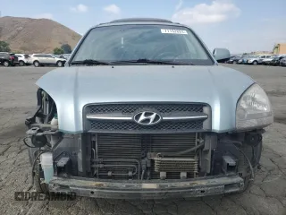 2008 Hyundai Tucson SE with VIN KM8JN72D98U843161, listed as a Copart auction lot 71192824 with 142,822 mi miles and Salvage Title. Bid and sale history available at carsss.com. Image 5.