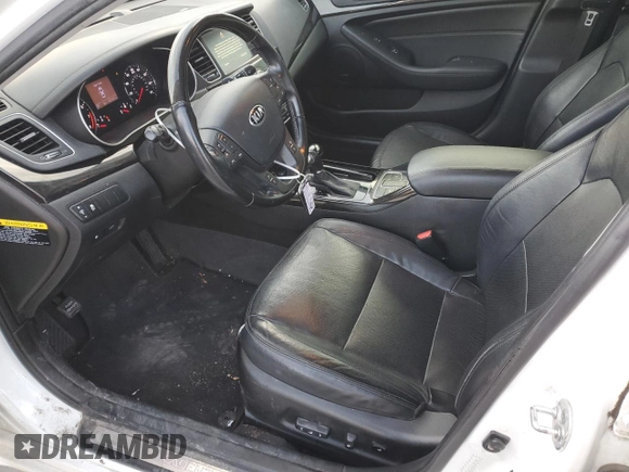 2014 Kia Cadenza Premium with VIN KNALN4D7XE5167048, listed as a Copart auction lot 42151865 with 101,231 mi miles and Salvage Title. Bid and sale history available at carsss.com. Image 7.