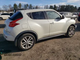 2011 Nissan Juke SL with VIN JN8AF5MV8BT014689, listed as a Copart auction lot 45043965 with 99,954 mi miles and Salvage Title. Bid and sale history available at carsss.com. Image 3.