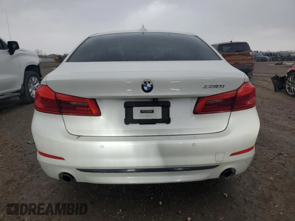 2018 BMW 5 Series 530i with VIN WBAJA5C58JWA38855, listed as a Copart auction lot 47621765 with 94,886 mi miles and Salvage Title. Bid and sale history available at DreamBid. Image 6.