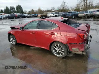 2013 Lexus IS 250 with VIN JTHBF5C24D5190703, listed as a Copart auction lot 86897944 with Not Provided miles and Salvage Title. Bid and sale history available at DreamBid. Image 2.