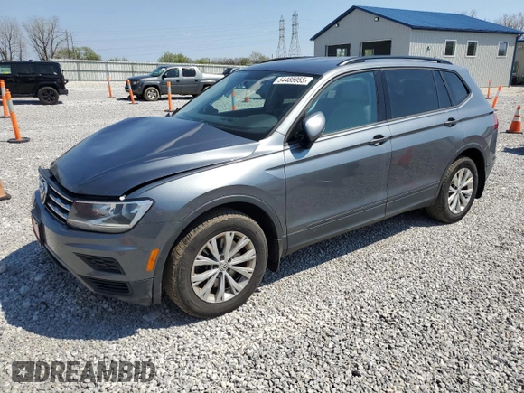2018 Volkswagen Tiguan S with VIN 3VV0B7AX0JM111971, listed as a Copart auction lot 54485955 with 98,716 mi miles and Salvage Title. Bid and sale history available at DreamBid. Image 1.