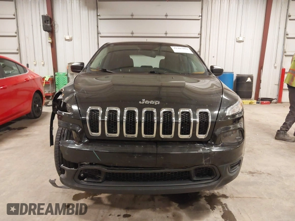 2016 Jeep Cherokee Sport with VIN 1C4PJMAB0GW321370, listed as a IAAI auction lot 41487094 with 131,336 mi miles and . Bid and sale history available at DreamBid. Image 13.