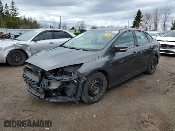 2015 Ford Focus SE with VIN 1FADP3F21FL361984, listed as a Copart auction lot 53647525 with 162,591 mi miles and Salvage Title. Bid and sale history available at carsss.com. Image 1.