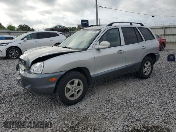 2004 Hyundai Santa Fe GLS with VIN KM8SC13D64U616106, listed as a Copart auction lot 51991985 with 167,170 mi miles and Salvage Title. Bid and sale history available at carsss.com. Image 1.