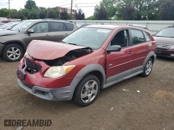 2005 Pontiac Vibe with VIN 5Y2SL638X5Z451699, listed as a Copart auction lot 62332425 with Not provided miles and Salvage title. Bid and sale history available at DreamBid. Image 1.