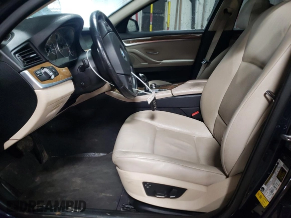 2011 BMW 5 Series 528i with VIN WBAFR1C54BC673353, listed as a Copart auction lot 48956775 with 115,359 mi miles and Salvage Title. Bid and sale history available at carsss.com. Image 7.