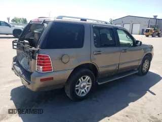 2003 Mercury Mountaineer Convenience z VIN 4M2DU86K03UJ09367, wystawiony jako Copart lot #54923945 z przebiegiem 186 886 mil mil oraz Szkody całkowita. Historia ofert i sprzedaży dostępna na DreamBid. Obrazek 3.
