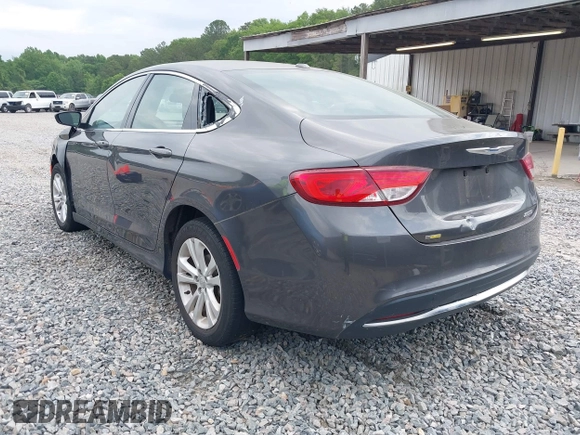 2015 Chrysler 200 Limited with VIN 1C3CCCABXFN632929, listed as a IAAI auction lot 42144192 with 140,917 mi miles. Bid and sale history available at carsss.com. Image 3.