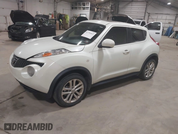 2012 Nissan Juke SL with VIN JN8AF5MV7CT122285, listed as a IAAI auction lot 41792822 with 155,501 mi miles and . Bid and sale history available at carsss.com. Image 2.