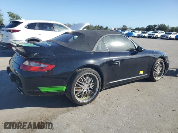 2006 Porsche 911 Carrera with VIN WP0CA29976S756591, listed as a Copart auction lot 77962404 with 110,147 mi miles and Salvage Title. Bid and sale history available at DreamBid. Image 3.