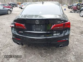 2019 Acura TLX w/A-Spec Pkg with VIN 19UUB1F6XKA004794, listed as a IAAI auction lot 41761436 with 91,087 mi miles. Bid and sale history available at carsss.com. Image 16.
