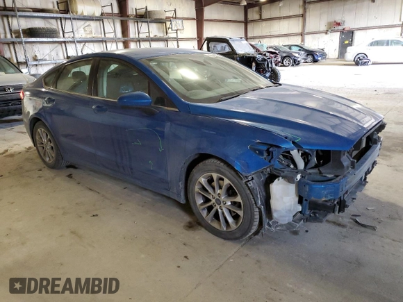 2019 Ford Fusion SE with VIN 3FA6P0HD7KR172077, listed as a Copart auction lot 42242845 with 98,858 mi miles and Salvage Title. Bid and sale history available at DreamBid. Image 4.
