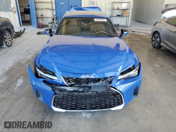 2023 Lexus IS 300 z VIN JTHCA1D22P5127288, wystawiony jako Copart lot #53607865 z przebiegiem 20 936 mil mil oraz Szkoda całkowita • Salvage title. Historia ofert i sprzedaży dostępna na DreamBid. Obrazek 5.