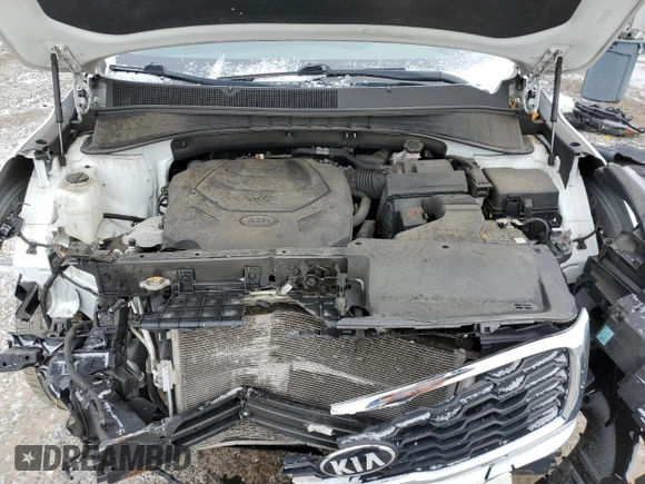 2019 Kia Sorento LX V6 with VIN 5XYPGDA53KG572916, listed as a Copart auction lot 46332115 with 93,941 mi miles and Salvage Title. Bid and sale history available at carsss.com. Image 12.