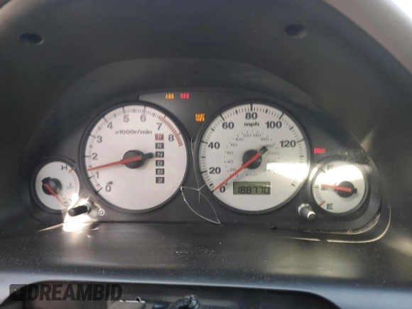 2002 Honda Civic EX with VIN 1HGES26792L063844, listed as a Copart auction lot 51217485 with 188,770 mi miles and Salvage Title. Bid and sale history available at DreamBid. Image 9.