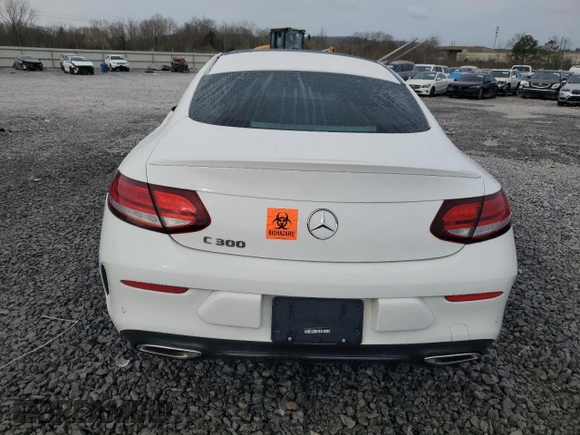 2022 Mercedes-Benz C 300 with VIN W1KWJ8DB3NG113978, listed as a Copart auction lot 48002755 with Not Provided miles and Salvage Title. Bid and sale history available at DreamBid. Image 6.