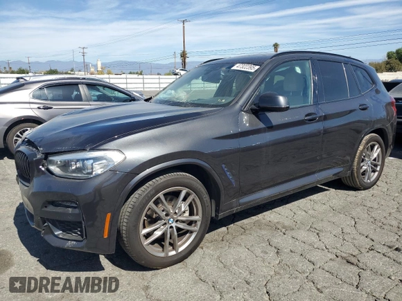 2021 BMW X3 sDrive30i z VIN 5UXTY3C07M9E82696, wystawiony jako Copart lot #56177645 z przebiegiem 46 477 mil mil oraz Szkody całkowita. Historia ofert i sprzedaży dostępna na DreamBid. Obrazek 1.