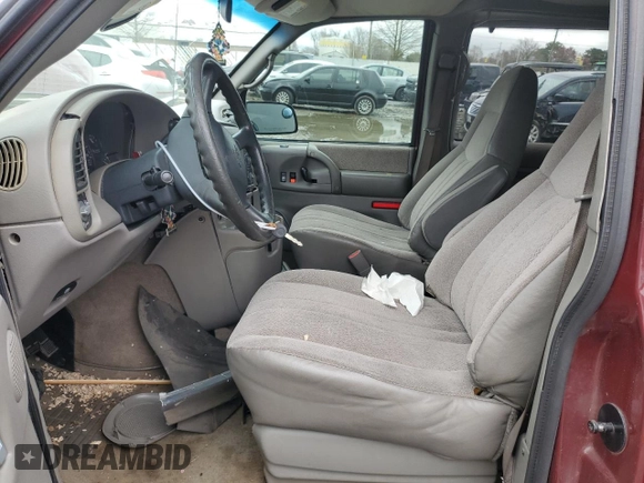 2003 Chevrolet Astro with VIN 1GNDM19X63B113415, listed as a Copart auction lot 47721834 with 133,199 mi miles and Salvage Title. Bid and sale history available at carsss.com. Image 7.