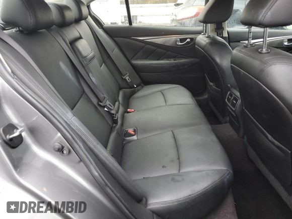 2017 Infiniti Q50 2.0t Premium with VIN JN1CV7AR9HM682291, listed as a Copart auction lot 84290424 with 67,981 mi miles and Salvage Title. Bid and sale history available at carsss.com. Image 10.