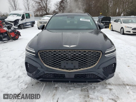 2022 Genesis GV70 Sport с VIN KMUMCDTC1NU018316, выставлен на аукционе Copart как лот 43266355 с пробегом 46 048 миль миль и Чистый • Clean title. История ставок и продаж доступна на DreamBid. Изображение 5.