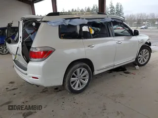 2011 Toyota Highlander Hybrid Limited with VIN JTEDC3EH5B2001611, listed as a IAAI auction lot 41851942 with 1 mi miles. Bid and sale history available at carsss.com. Image 4.