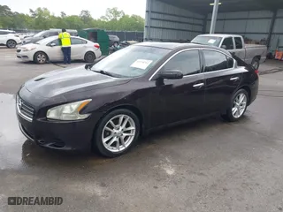 2010 Nissan Maxima 3.5 SV with VIN 1N4AA5APXAC823597, listed as a IAAI auction lot 41970712 with 217,610 mi miles. Bid and sale history available at carsss.com. Image 2.