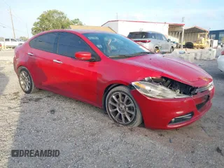 2013 Dodge Dart Limited with VIN 1C3CDFCA0DD331396, listed as a IAAI auction lot 41956511 with 90,253 mi miles. Bid and sale history available at carsss.com. Image 1.