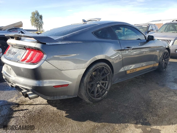 2022 Ford Mustang GT with VIN 1FA6P8CF0N5117789, listed as a Copart auction lot 45323005 with 65745 miles and Clean Title. Bid and sale history available at carsss.com. Image 3.