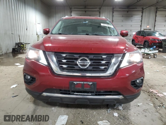2018 Nissan Pathfinder SL z VIN 5N1DR2MM3JC645270, wystawiony jako Copart lot #55158035 z przebiegiem 88 354 mil mil oraz Nie do naprawy • Non repairable. Historia ofert i sprzedaży dostępna na DreamBid. Obrazek 5.