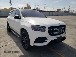 2020 Mercedes-Benz GLS with VIN 4JGFF8GE6LA198344, listed as a Copart auction lot 42232973 with 14,305 mi miles. Bid and sale history available at carsss.com. Image 4.
