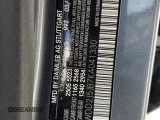 2019 Mercedes-Benz CLS with VIN WDD2J5JB7KA041330, listed as a Copart auction lot 74390634 with 0 mi miles and Non Repairable. Bid and sale history available at carsss.com. Image 14.