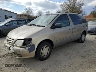 2002 Toyota Sienna LE with VIN 4T3ZF13C12U473762, listed as a Copart auction lot 79647244 with 289,344 mi miles and Salvage Title. Bid and sale history available at carsss.com. Image 1.