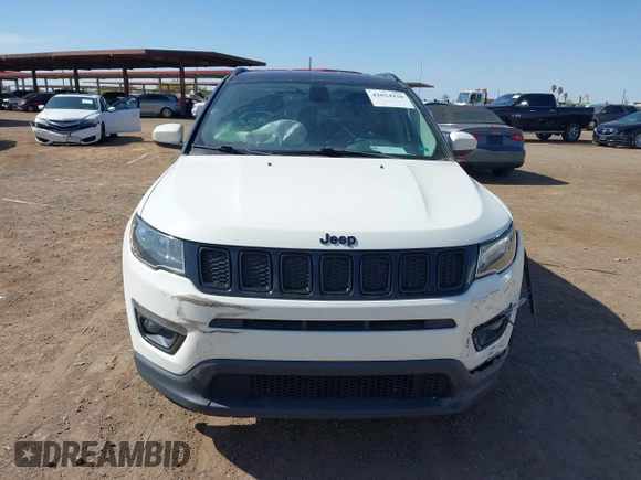 2018 Jeep Compass Latitude with VIN 3C4NJCBB3JT462141, listed as a IAAI auction lot 42024920 with 84,988 mi miles and . Bid and sale history available at DreamBid. Image 12.