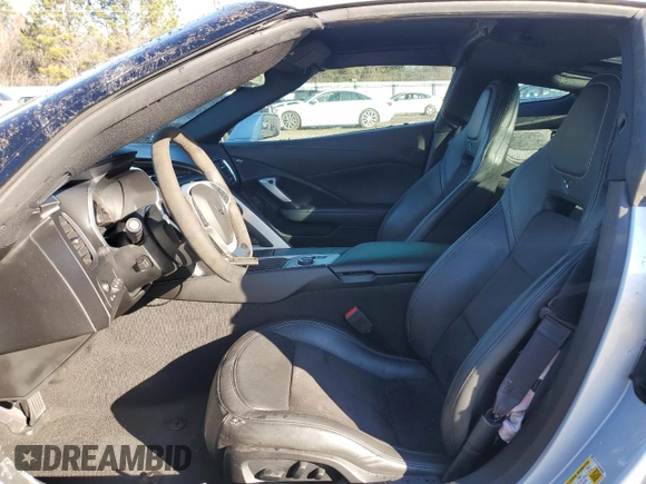 2017 Chevrolet Corvette Grand Sport 2LT with VIN 1G1YY2D73H5106495, listed as a Copart auction lot 43695095 with 50,133 mi miles and Salvage Title. Bid and sale history available at carsss.com. Image 7.