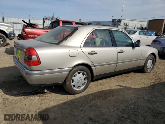 1996 Mercedes-Benz C with VIN WDBHA28E4TF347813, listed as a Copart auction lot 45211785 with 87,312 mi miles and Clean Title. Bid and sale history available at carsss.com. Image 3.