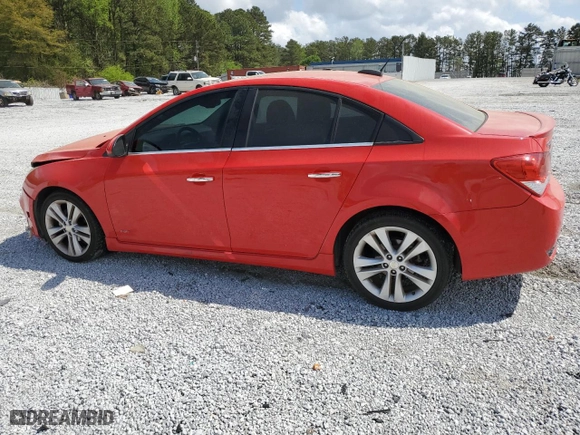 2015 Chevrolet Cruze LTZ with VIN 1G1PG5SB1F7148110, listed as a Copart auction lot 51678035 with 144,215 mi miles and Salvage Title. Bid and sale history available at carsss.com. Image 2.
