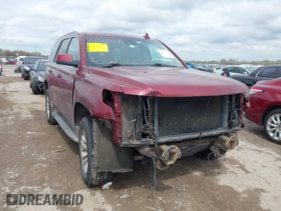 2016 Chevrolet Tahoe LT with VIN 1GNSCBKCXGR329921, listed as a IAAI auction lot 41915654 with 273,945 mi miles and . Bid and sale history available at DreamBid. Image 1.