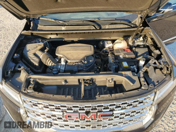 2021 GMC Acadia Denali with VIN 1GKKNPLS5MZ160946, listed as a Copart auction lot 87729605 with 21,450 mi miles and Salvage Title. Bid and sale history available at carsss.com. Image 13.