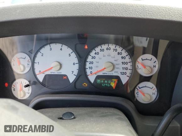 2006 Dodge 1500 SLT with VIN 1D7HA18276J183630, listed as a Copart auction lot 54014175 with 129,692 mi miles and Salvage Title. Bid and sale history available at carsss.com. Image 9.