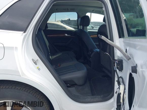 2022 Audi Q5 S line Premium Plus with VIN WA1EAAFY0N2021054, listed as a IAAI auction lot 42296927 with 27,310 mi miles and . Bid and sale history available at DreamBid. Image 8.