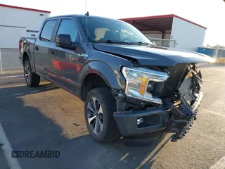 2020 Ford F-150 XL with VIN 1FTEW1E43LFB67542, listed as a IAAI auction lot 40808940 with 81,290 mi miles and . Bid and sale history available at DreamBid. Image 1.