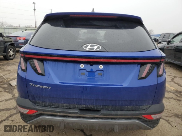 2022 Hyundai Tucson Limited with VIN 5NMJE3AE4NH075714, listed as a Copart auction lot 85157594 with 112,081 mi miles and Salvage Title. Bid and sale history available at carsss.com. Image 6.