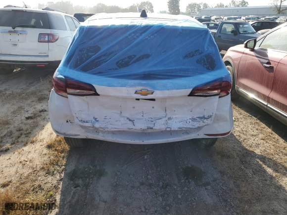 2024 Chevrolet Equinox LT with VIN 3GNAXTEG5RL190313, listed as a Copart auction lot 71371224 with 11,647 mi miles and Non Repairable. Bid and sale history available at carsss.com. Image 6.