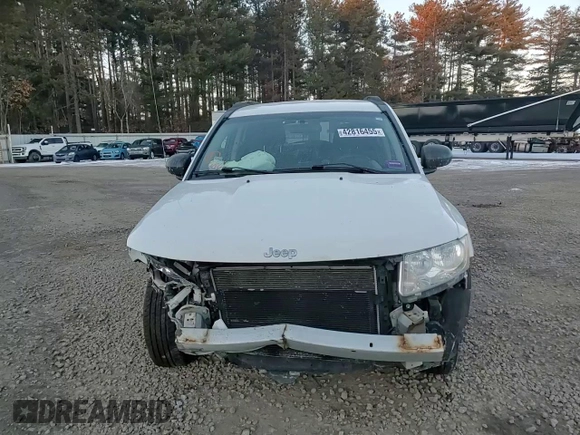 2013 Jeep Compass Sport with VIN 1C4NJCBA3DD102577, listed as a Copart auction lot 42816455 with 157,654 mi miles and Salvage Title. Bid and sale history available at carsss.com. Image 11.