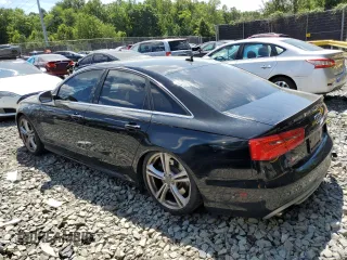 2013 Audi S6 Prestige with VIN WAUJ2AFC3DN091390, listed as a Copart auction lot 68110024 with 147,389 mi miles and Salvage Title. Bid and sale history available at carsss.com. Image 2.