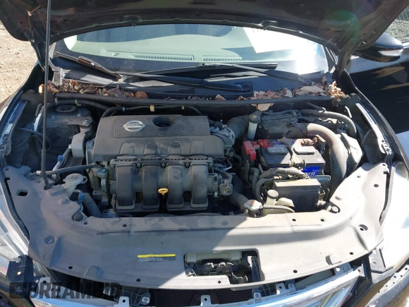 2013 Nissan Sentra SV with VIN 3N1AB7APXDL627173, listed as a IAAI auction lot 41653166 with 134,597 mi miles. Bid and sale history available at carsss.com. Image 10.